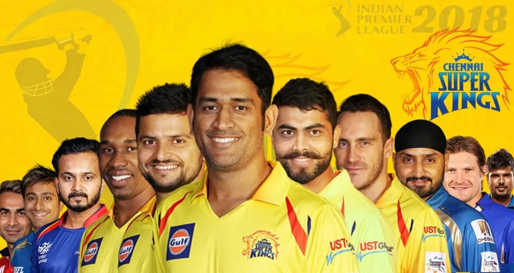 csk team 2018